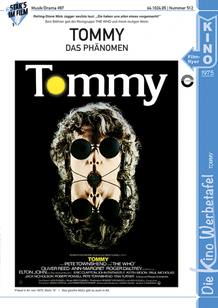 Kinowerbetafel #512 - Tommy